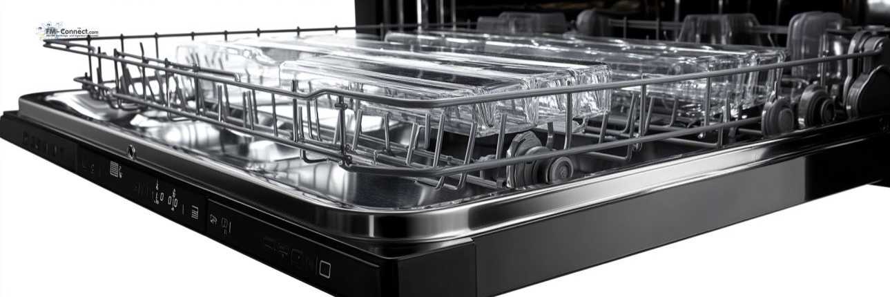 Schwarzgeschirrmaschine mit Entsalzungsfunktion in der Gastronomie‑Spülküche